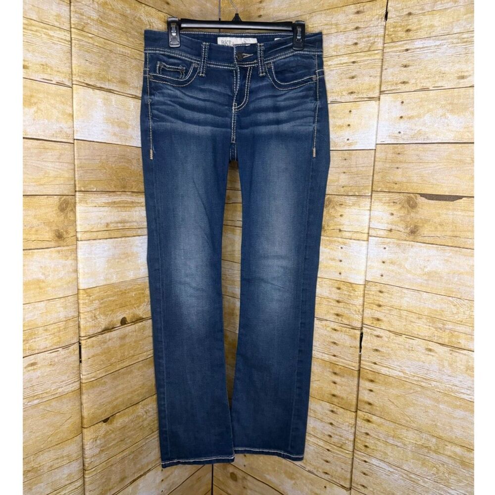 BKE LOW RISE STRETCH WESTERN CONCERT FESTIVAL CASUAL CLASSIC EVERYDAY DENIM 26R